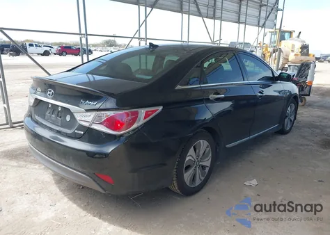 2015 Hyundai Sonata Hybrid Limited из США, поврежденный, VIN KMHEC4A4XFA123504